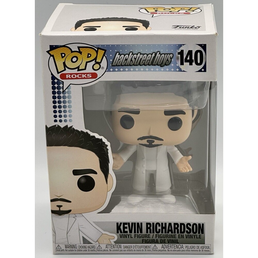 Vaulted Funko Pop! Rocks #140 BSB Backstreet Boys Kevin Richardson Vinyl Figure